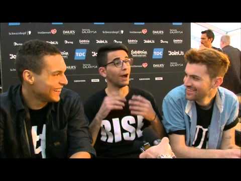 Eurovision 2014: Second interview with Freaky Fortune feat. Risky Kidd (Greece)