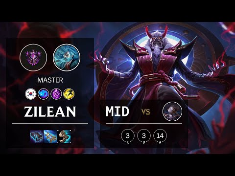 Zilean Mid vs Orianna - KR Master Patch 10.13