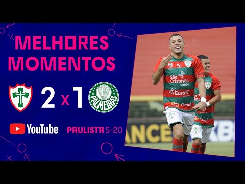 DEU LUSA | PORTUGUESA 2 x 1 PALMEIRAS | 16ªRODADA | PAULISTA SUB-20 2022