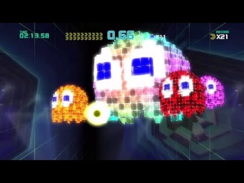 Pac-Man Championship Edition 2 - All Bosses (All Lives Collected, No Lives lost, No Bomb uses)