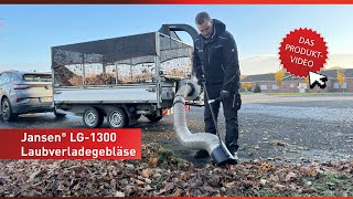 Jansen LG-1300 Vysávač - fúkač lístia