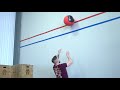 Gladiatorfit Medizinball Ultra-strapazierfähiger Wall Ball 6 kg