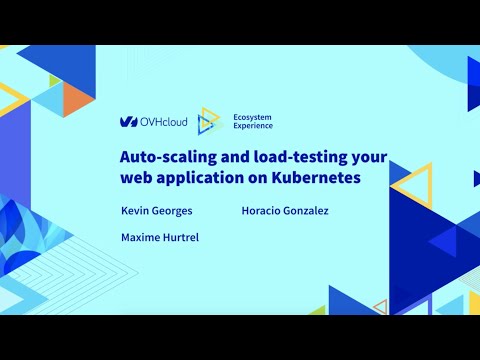 Auto-scaling and load-testing your web application on Kubernetes
