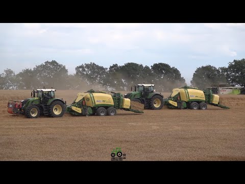 Fendt - Krone - New Holland -++ / Ballen Pressen - Baling Straw  2021