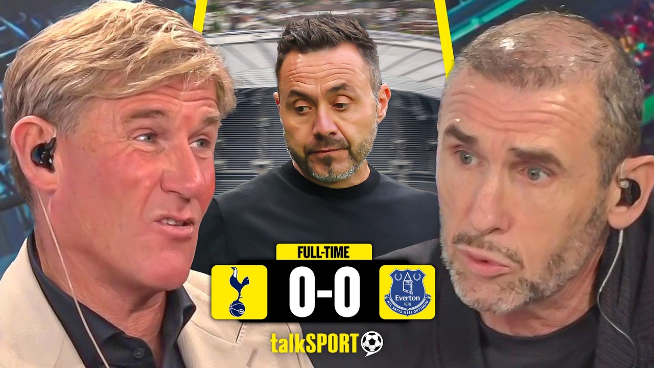"WELL, THEY AREN’T LOSING!" Simon Jordan BACKS De Zerbi to get Spurs FIRING despite GOAL DROUGHT!