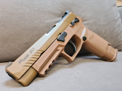 SIG Sauer P320 M17 GBB Pistol disassemble