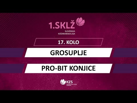 Grosuplje : Pro-Bit Konjice - 17. kolo - 1. Ž SKL - Sezona 2019/20 - 1/4
