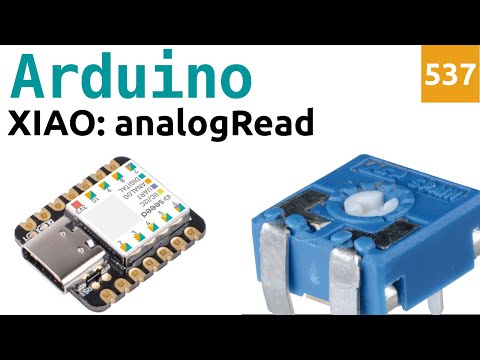 AnalogRead a 10 e 12 bit con XIAO e Arduino IDE - Video 537
