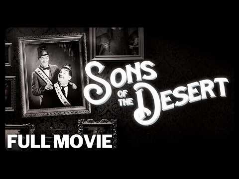 Laurel & Hardy: Sons Of The Desert (1933) | FULL MOVIE | HD REMASTER | Classic Comedy