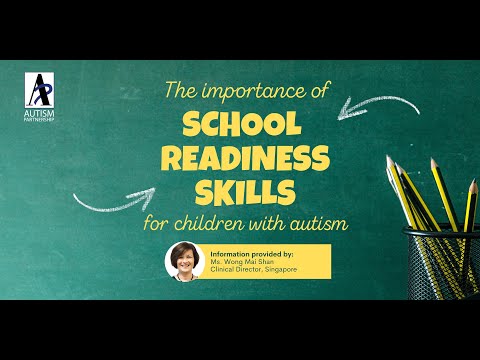The Importance of School Readiness Skills for Children with Autism #ASD