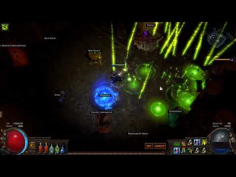 Path of Exile 3.3 Incursion SSFHC - Rip Blade Vortex | Leveling ROA Trapper