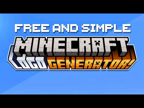 FREE Custom Minecraft Title Logo Tutorial!