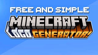 How to make Custom Minecraft Title Logo for completely FREE (Tutorial)