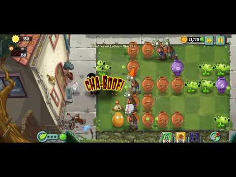 Plants vs Zombies| Vasebreaker Endless - Wave 21