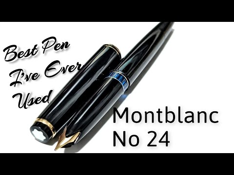 The Best Pen I've Ever Used (Montblanc 24)