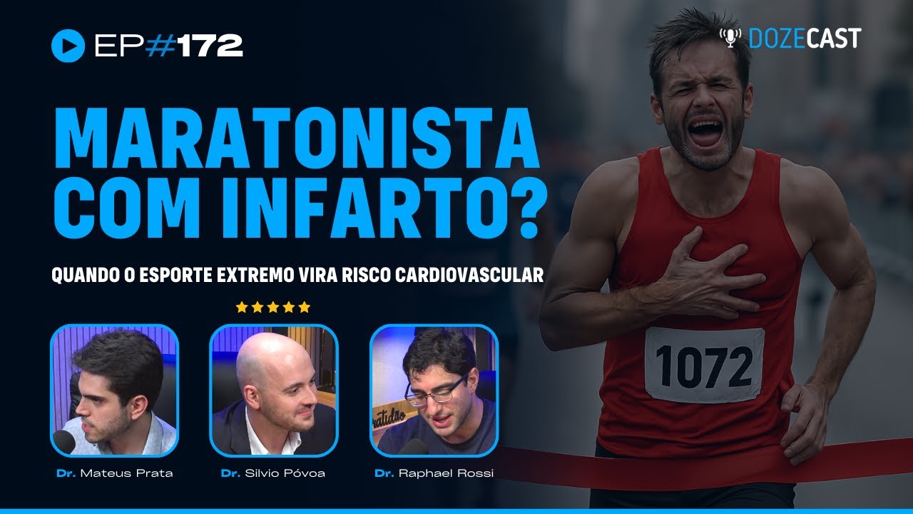 O Paradoxo da Doença Coronariana no Atleta: Saúde ou Risco Silencioso? - Ft. Silvio Póvoa (#Ep172)