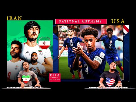 IRAN vs United States |2022 FIFA world Cup (Soroud-e Melli-e Jomhuori-e Eslâmi-e Irân) - Elsie Honny