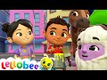 The Teamwork Song | Lellobee by CoComelon | Sing Along | Nursery Rhymes and Songs for Kids