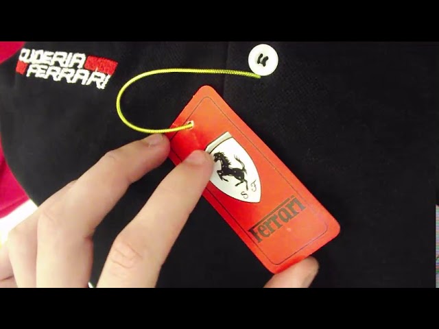 Vídeo relacionado con Atspauda Valencia Shield Graphic - Polo de algodón para hombre, color negro, Negro, S