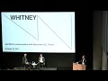 Jed Perl In Conversation With Alexander S C Rower Live From The Whitney