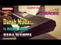 DARAH MUDA Ll KARAOKE Ll RHOMA IRAMA Ll NADA WANITA B DO
