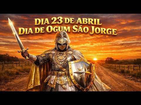 Dia 23 de abril dia de São Jorge, Ogum no sincretismo afro gaúcho. CURTA, SE INSCREVA, COMPARTILHE