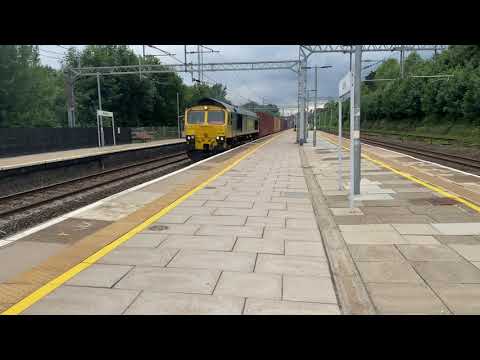 Freightliner 66538 gives a fantastic 17 tone at Bushey WCML (24/6/22)
