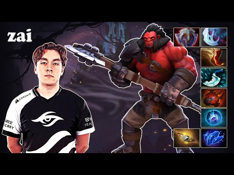 zai - Axe Safelane | Dota 2 7.29d Gameplay