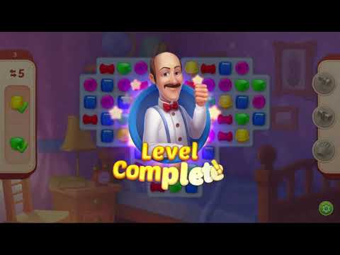 Homescapes Story Walkthrough Gameplay Part 1 - Day 1