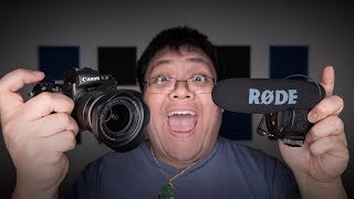Canon M5 External Mic Setup
