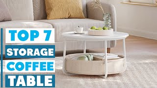 Top 7 Best Coffee Tables with Storage for Any Living Room