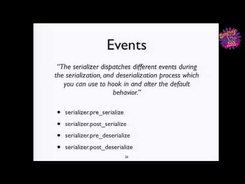 SymfonyLive Paris 2013 - Adrien Brault - Aller plus loin avec le JMSSerializer