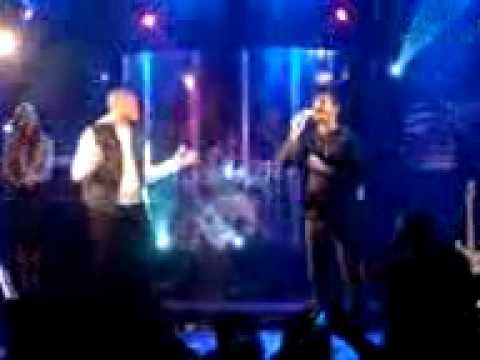 ton carfi e leonardo gonçalves na gravação do cd a espera de um milagre