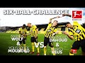 Reus & Dahoud vs. Moukoko & Wolf | BVB Six Ball Target-Challenge