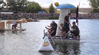 preview picture of video 'Piena paku laivu regate - Jelgava - 24.08.13 - Nr.3'