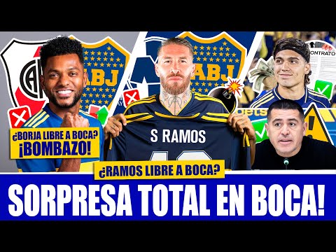 Nueva clausula BOMBA para ZEBALLOS! ► Riquelme LLAMÓ a BORJA para Boca? ► Ramos LLEGA LIBRE en 2026?