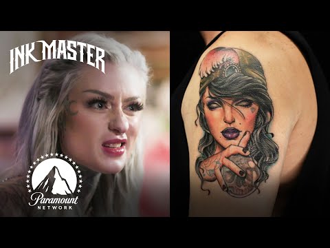 Ryan Ashley Ranks Cover-Up Tattoos 🥇 Ink Master