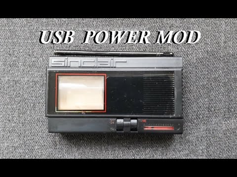 SINCLAIR - FTV01 Unboxing - USB Power Connector mod