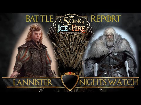 A Song of Ice and Fire Battle Report ep22: Lannister vs Nights Watch