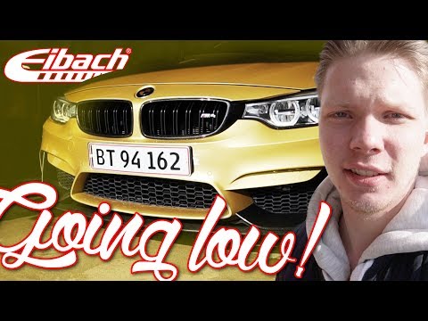 LOWERING MY BMW M4 WITH EIBACH PRO-KIT!