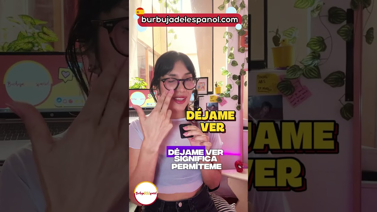 Expresiones con ‘Déjame’ en español: 3 usos cotidianos para un español ...