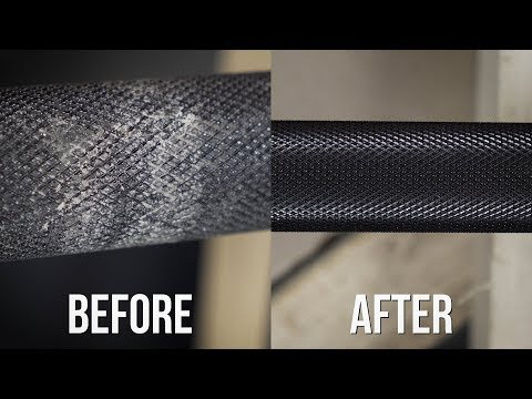 How to Clean a Barbell - Barbell Maintenance