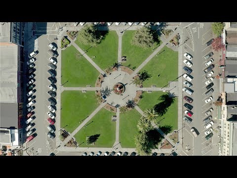 Arcata Plaza to Arcata Bottoms - Aerial Views