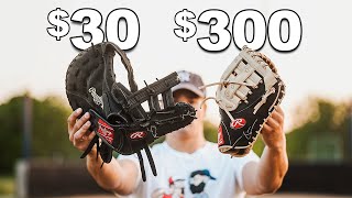 $30 VS $300 First Base Glove (Does it Really Matter?)
