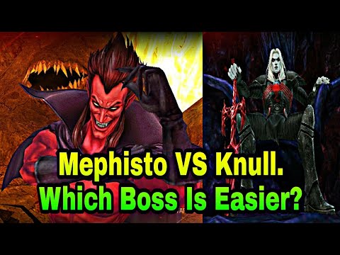 Mephisto VS Knull | Which Boss Is Easier? - Marvel Future Fight