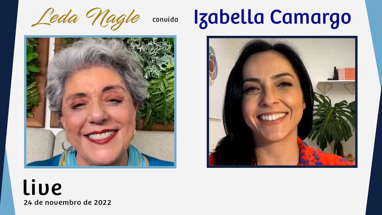 Izabella Camargo : Nossas dores são mensageiras é preciso prestar atenção nelas. E no seu tempo.