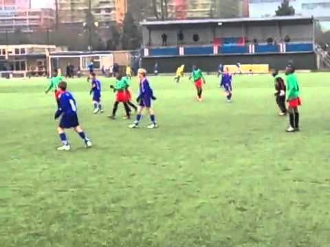 Buitenveldert  sc. E3 (za) vs. Zuidoost United E1 (za) 25-1-2014 9:42