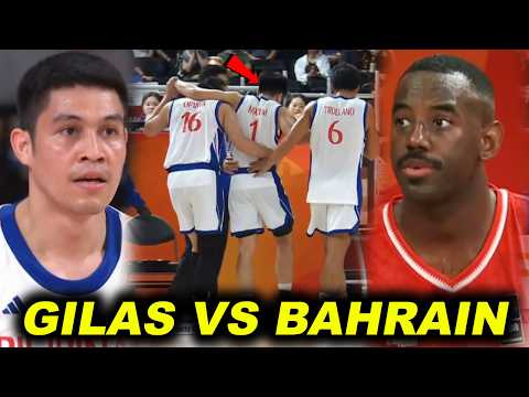 GILAS VS BAHRAIN | Nag-alala si Coach Tim sa nangyari kay Nocum! Buhat si Oftana, angas ng Bahrain!