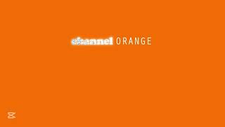 Pilot Jones Frank Ocean Channel ORANGE
