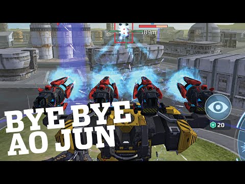 War Robots - Shooting Down Ao Juns With Behemoth Dragoons After Damage Buff | WR MK2 Gameplay